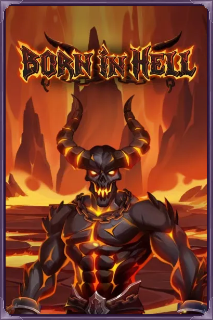 Born in Hell rogaty demon wśród lawy
