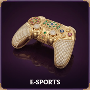 E-sports pad do gier z kamieniami szlachetnymi